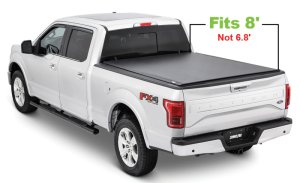 Ford F-250 Tonneau Cover - Tonno Pro - Lo-Roll - Black - `08-`16 Ford F-250 Tonneau Cover - Tonno Pro - Lo-Roll - Black - `08-`16